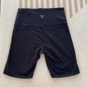 TNA black bike shorts size small